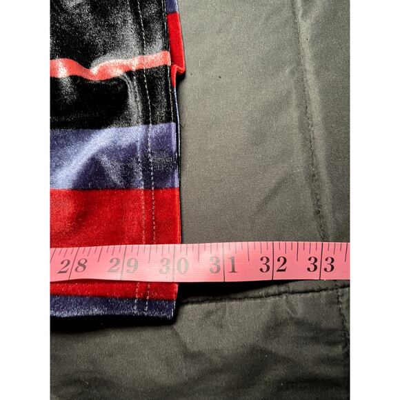 ONLY velvet stripe tank jumpsuit womens XS whimsigoth dark romantic timeless - Picture 9 of 9